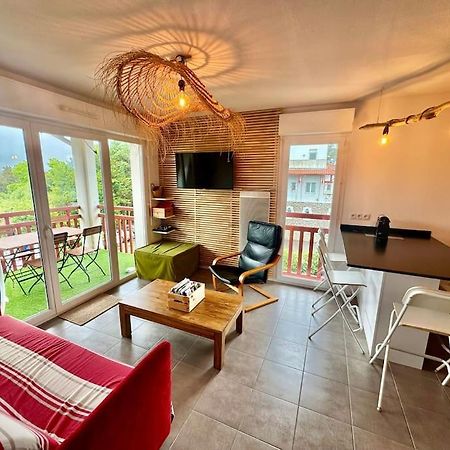 סן-ז'אן-דה-לוז Grand Appartement - Piscine - Plage- Terrasse מראה חיצוני תמונה