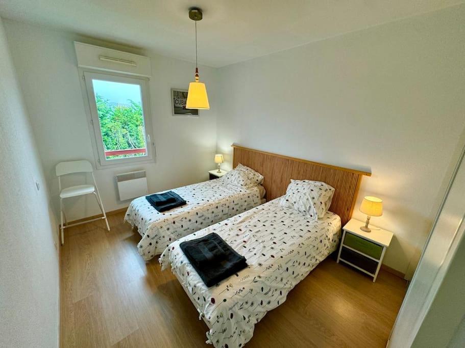 סן-ז'אן-דה-לוז Grand Appartement - Piscine - Plage- Terrasse מראה חיצוני תמונה
